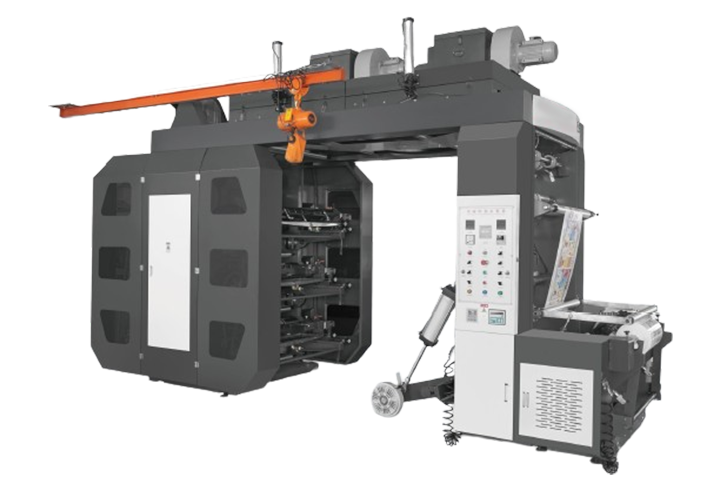 Kaizen | 6 Renk Kule Tipi Yüksek Hızlı Fleksografik Baskı Makinesi